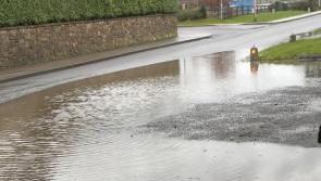 Road flooding Laois house and business