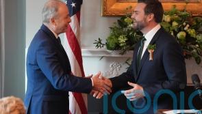 Sporting shamrock socks, JD Vance hails ‘great alliance’ with Ireland