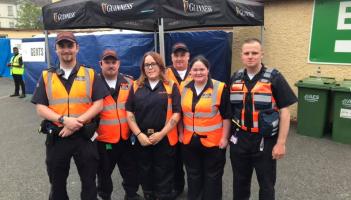 Dedicated Laois Civil Defence clock up 400 voluntary hours at Old Fort Fest