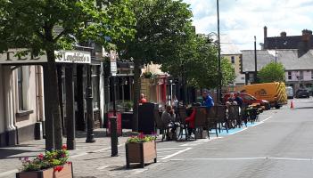 Portlaoise wheelchair parking spaces taken for outdoor dining 'caused upset'
