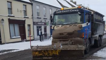 Laois County Council is saving to buy new snow trucks