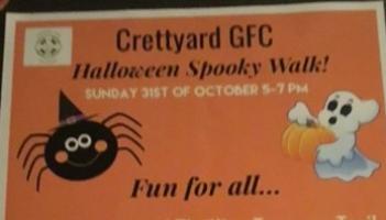 Crettyard GAA go 'spooky' for family Halloween walk