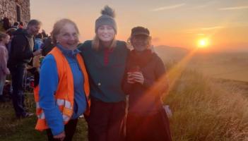 Special Laois Winter Solstice sunrise gathering on Rock of Dunamase