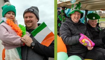 IN PICTURES: St Patrick's Day festivities underway in Laois