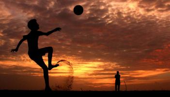 No lights, no path for soccer going kids in busy Laois town