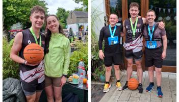 Laois basketball star runs marathon while dribbling for club fundraiser