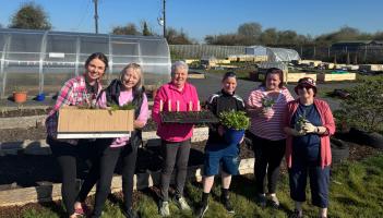 Two Laois communities growing food with Our Shared Plate