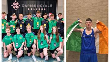 Gold glory for Portlaoise boxer in America