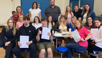 Delight at Dunamase College following Leaving Cert success
