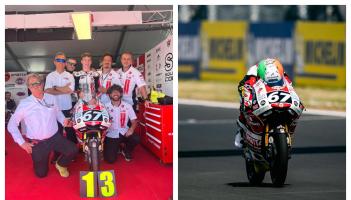 Laois rider scores Moto3 Championship points on debut double-header