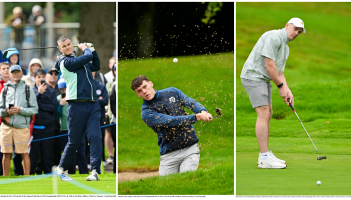 PICTURES: Ireland's sporting elite show off their golfing skills at Irish Open Pro-Am