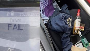 Laois Gardaí arrest 'very drunk' driver with Paddy whiskey on passenger seat