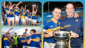 IN PICTURES: Clough-Ballacolla celebrate getting their hands on the Bob O'Keefe Cup yet again