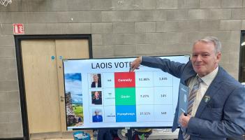 Brian Stanley TD delighted as Laois backs Catherine Connolly for President