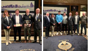Results from recent competitions at Portlaoise, Roscrea and Mountrath Golf Clubs