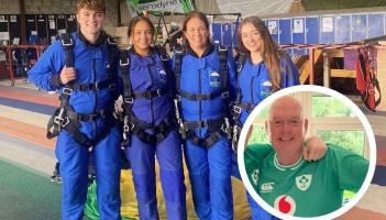 Laois family takes to the skies for fundraiser in memory of well-known Portlaoise father