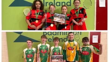 Laois primary schools impress at inaugural Laois/Offaly badminton qualifier