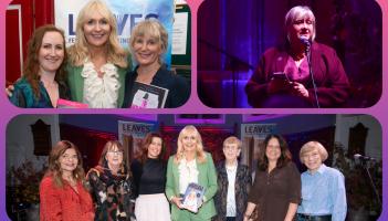 PICTURES: Award winning authors join Miriam O'Callaghan for Laois' Leaves Festival
