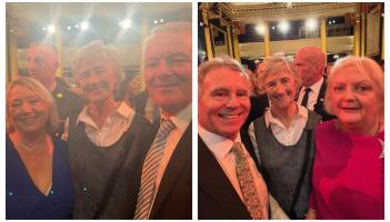 Laois TDs celebrate historic day at President Catherine Connolly's inauguration reception