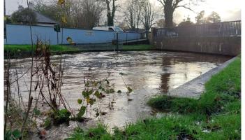 Concerns raised over flooding in Laois after 'thousands of acres' flooded this week