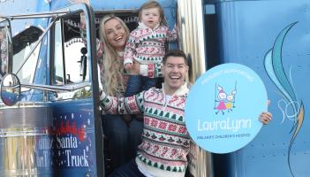 Panto Stars launch LauraLynn Fundraiser ahead of Santa Truck Visits to Laois