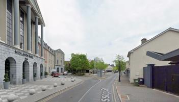 Celtic tiger Portlaoise street in darkness over streetlighting problem
