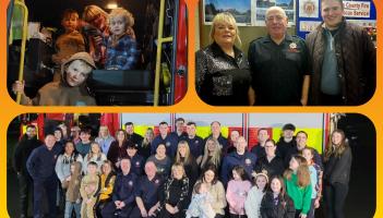 PHOTOS: Laois Fire Service holds touching event for family members