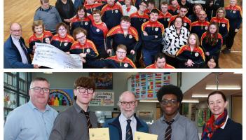 Laois Lions Club makes two fantastic cheque presentations