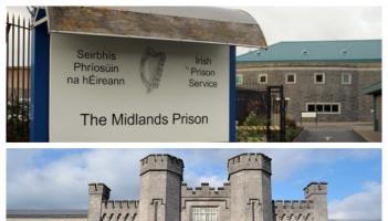 Almost 150 prisoners on mattresses on floors as overcrowding persists at prisons in Portlaoise