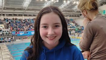 Laois primary school student makes history in Leinster swimming gala