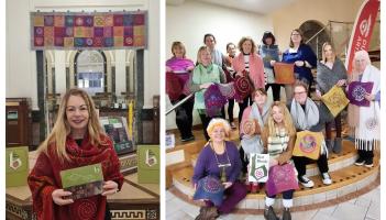 WATCH: Amazing artwork made by Laois women to hang in GPO for St Brigid's Day