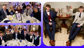 IN PICTURES: Laois GAA club marks back-to-back minor hurling success at Dinner Dance
