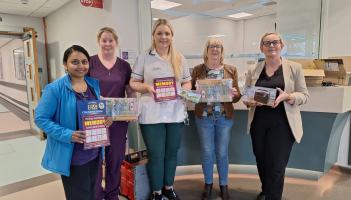 Donation to Portlaoise hospital to help care for dementia patients