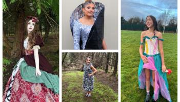 Abandoned Electric Picnic tents among items used for Laois Junk Kouture designs