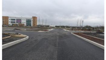 Progress being made on construction of business park on long vacant site in Laois
