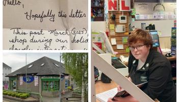 Laois business receives surprising letter from US tourists one year on from their visit