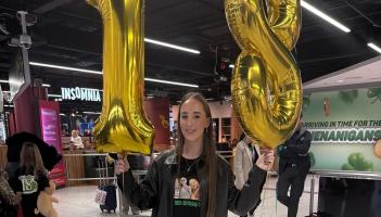 'Happy birthday': Dublin Airport welcomes back special passenger who was born in Terminal 1