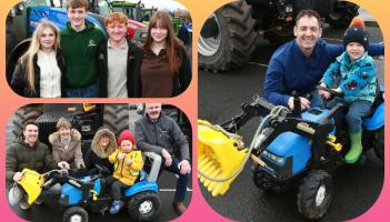 PICTURES: Tractor roar in Laois Offaly town for unique Lions Club fundraiser