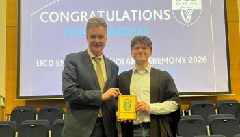 Bright Laois student secures third scholarship