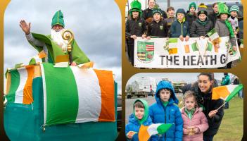 In PICTURES: Early start on St Patrick's Day Parade in Laois for The Heath