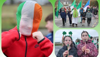 In PICTURES: Laois Kneecap cameo on St Patrick's Day parade in Killeshin