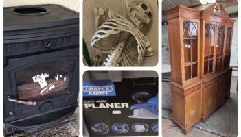 PICTURES: Random bargains in Laois auction of Abbeyleix shop items