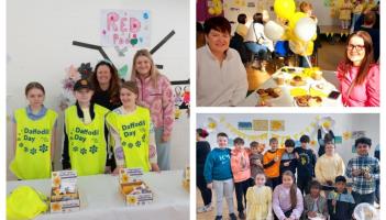 PICTURES: All smiles as Laois school hosts fundraiser for Daffodil Day