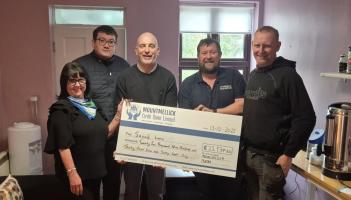 Laois Macra group raise thousands for Portlaoise charity through tractor and truck run