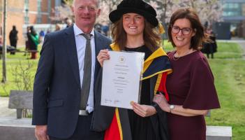Laois cancer survivor graduates with PhD