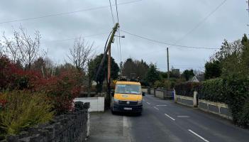ESB crews working on repairs in Laois