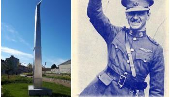 Airplane flyover of Portlaoise and free talk on local hero, Bremen pilot Col James Fitzmaurice