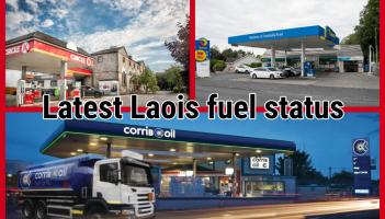 'People panic buying' as Laois service stations run low on fuel due to protest
