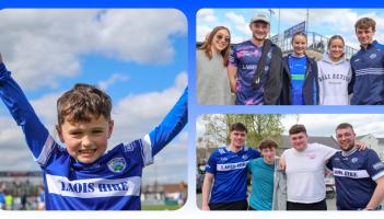 IN PICTURES: Laois GAA fans in Newbridge for Leinster Championship game against Kildare