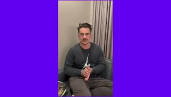 WATCH: Hollywood star Colin Farrell gives Christmas boost to Laois woman's story